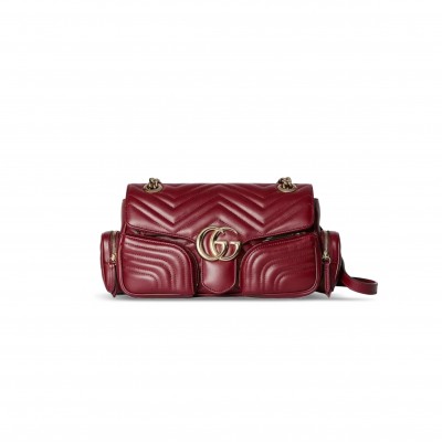 GUCCI GG MARMONT SMALL MULTI-POCKET BAG 795228 (25.5*15*7cm)